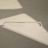 Metal handle 32cm on a white background