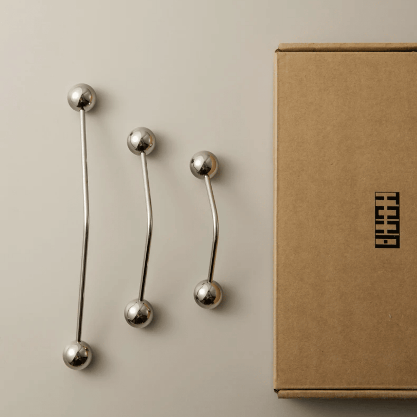 Linea Silver Minimalist Handle – Solid Brass