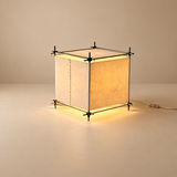 Avela Parchment Cube Table Lamp