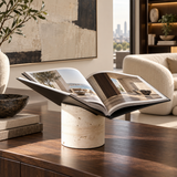 Marevia Sculptural Magazine Rack