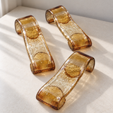 Étoile Vintage French Amber Glass Chandelier