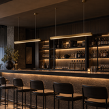 Aurevia Linear Brass LED Pendant