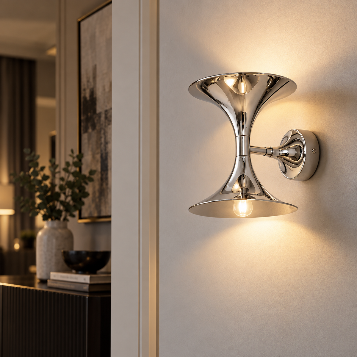 Bauhaus Horn LED Wall Lamp