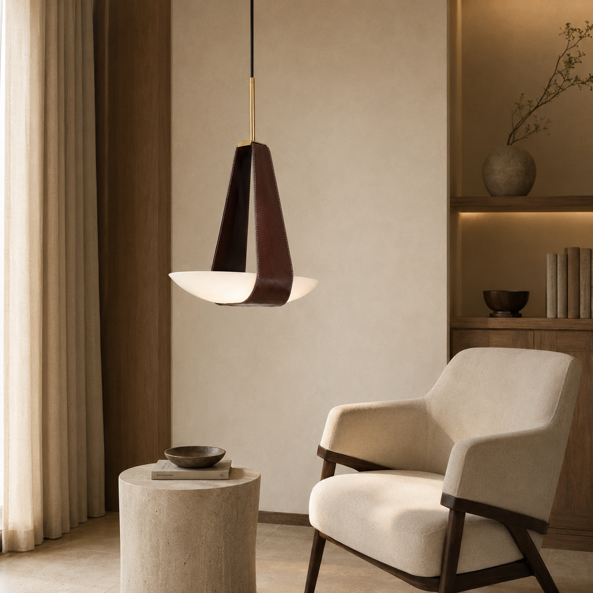 Yuanbao Nordic Glass Pendant Light