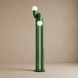 Arden Arc LED Floor Lamp – Green – Premium Beige Studio