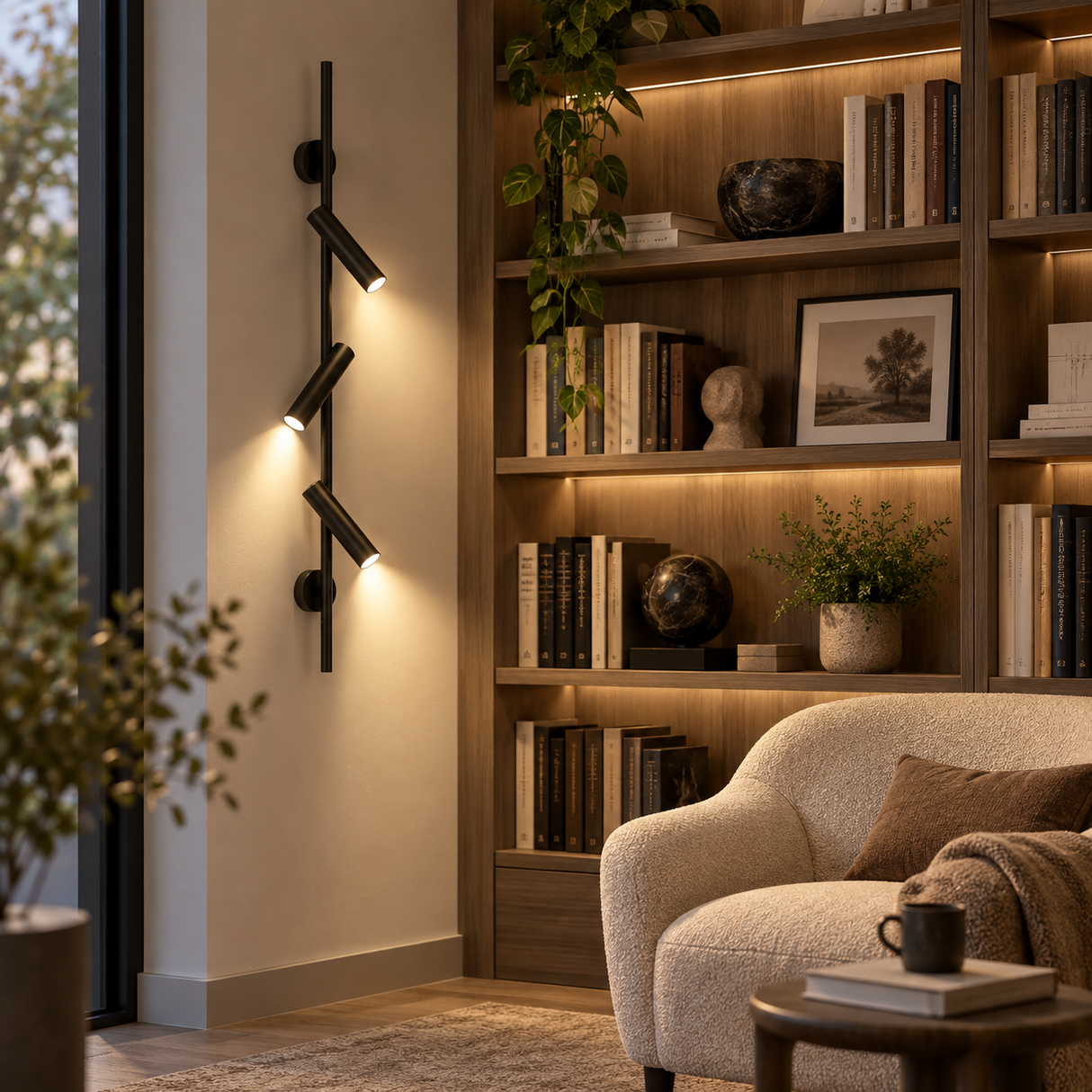 Rovel Rotatable LED Wall Lamp