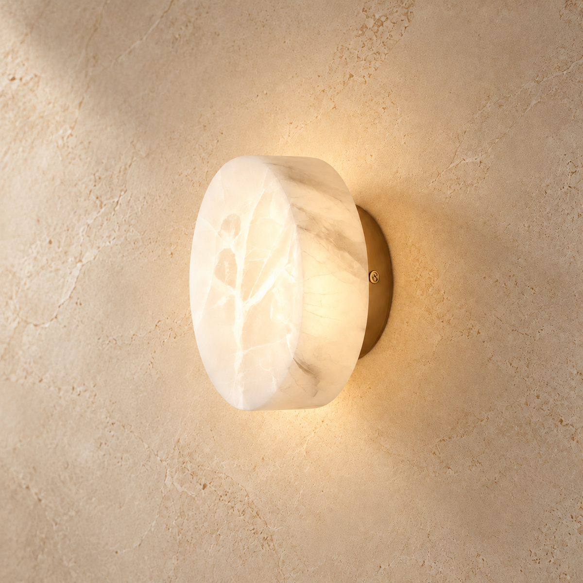 Aurelis Alabaster Wall Light