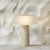 Luxury LED Mushroom Table Lamp with Marble Base