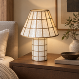 Marella Acrylic Mushroom Table Lamp | Baskoraa