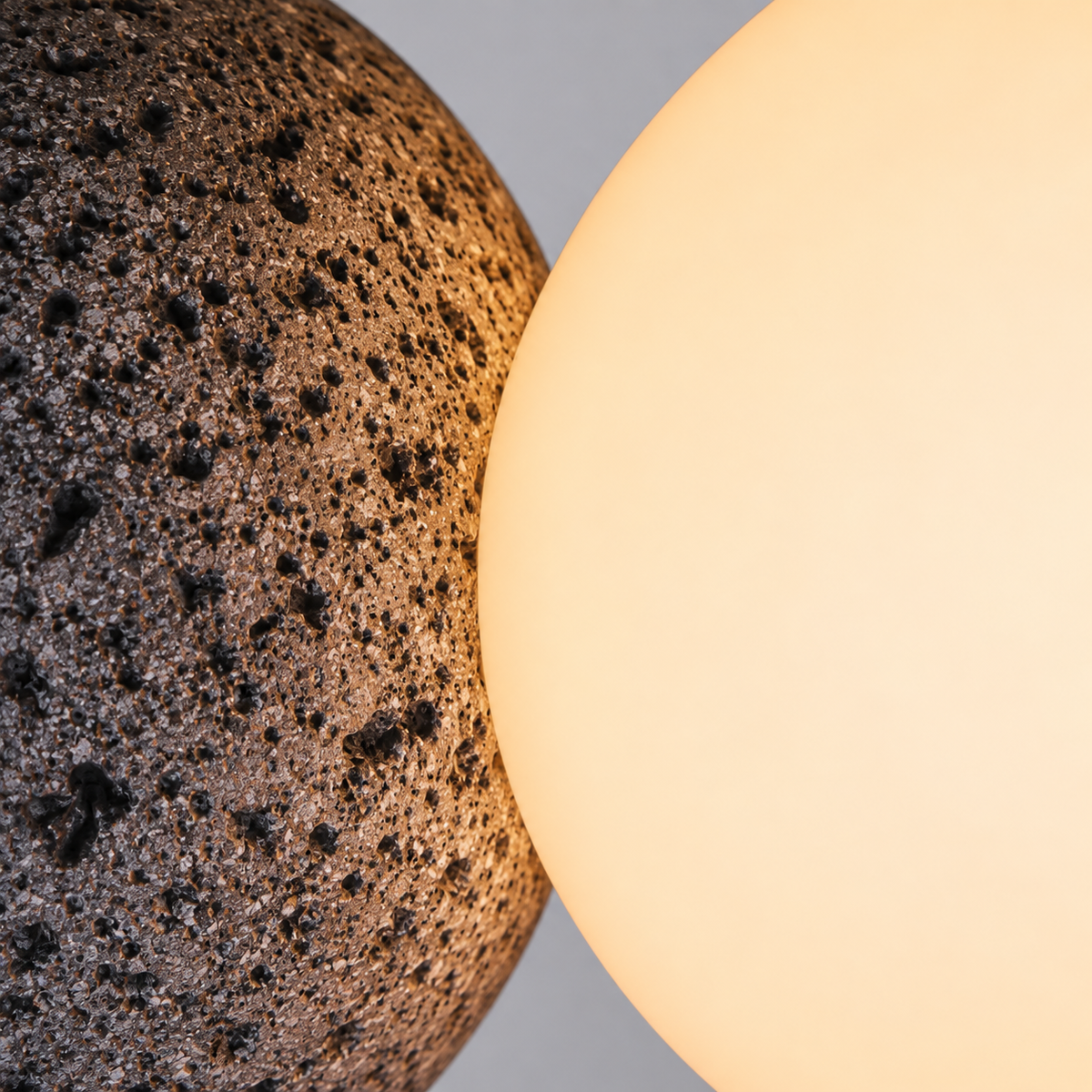 Noira Glass Globe Wall Light