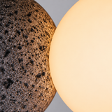 Noira Glass Globe Wall Light