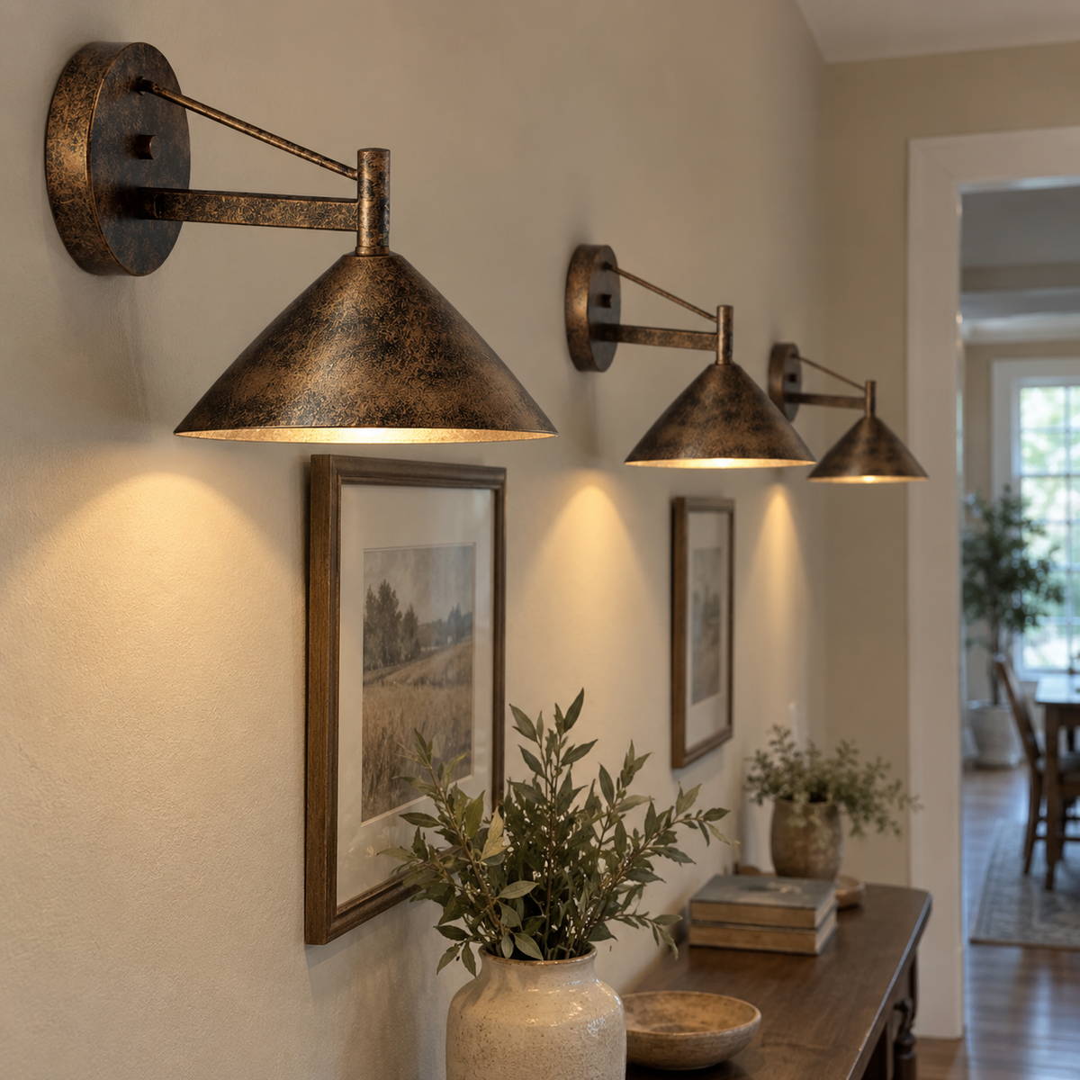 Bravik Industrial Outdoor Wall Lamp