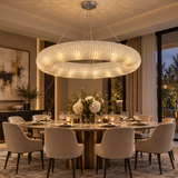 Liora K9 Crystal Ring Chandelier