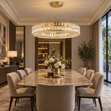 Virelia Crystal Ring Chandelier