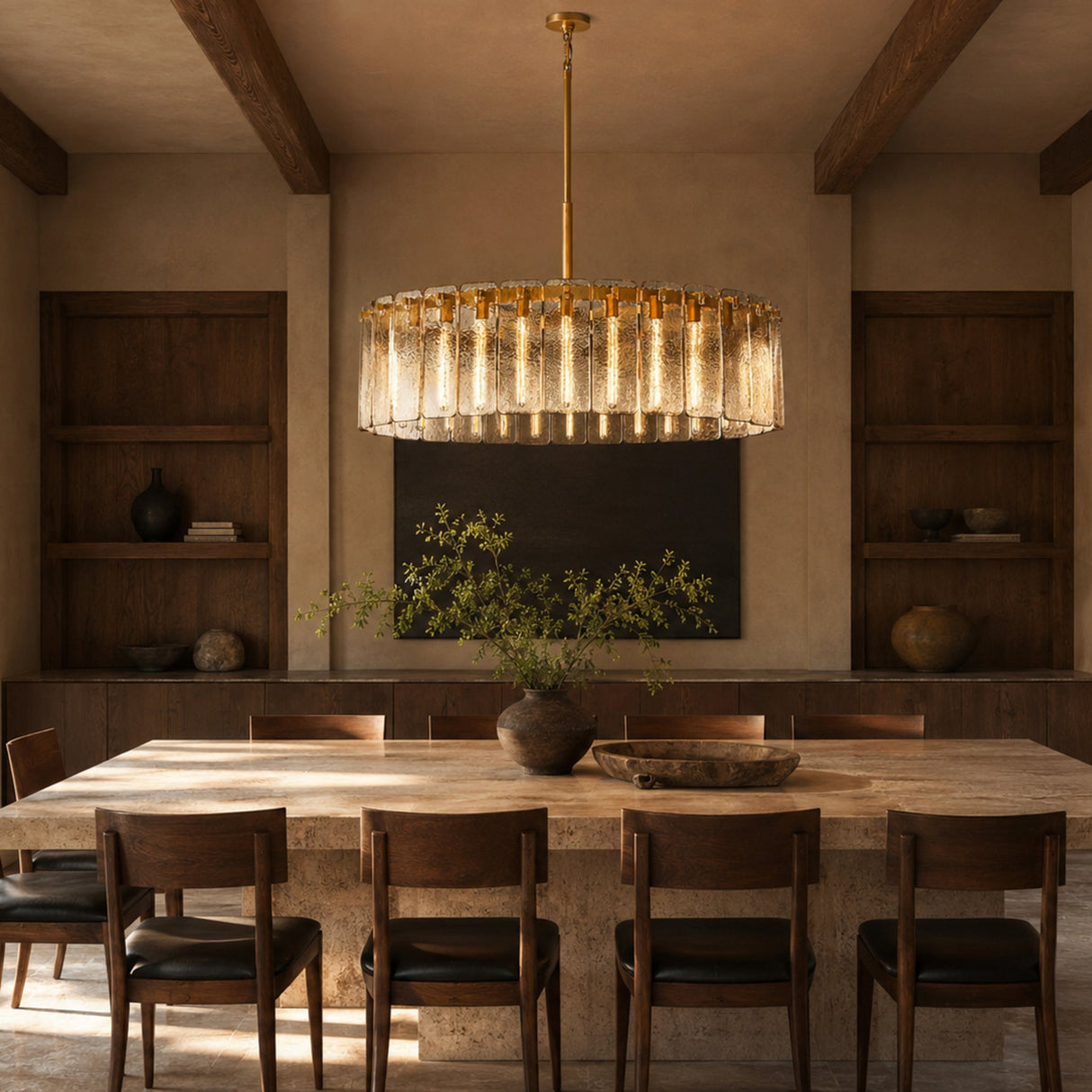 Calamette chandelier generated product photo 3