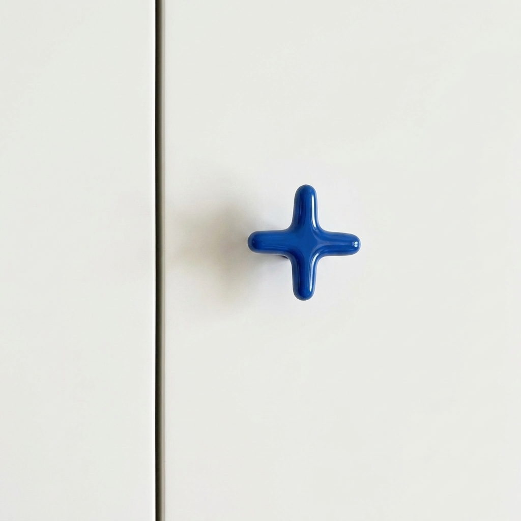 Premium colorful cross cabinet hardware for drawers and wardrobes