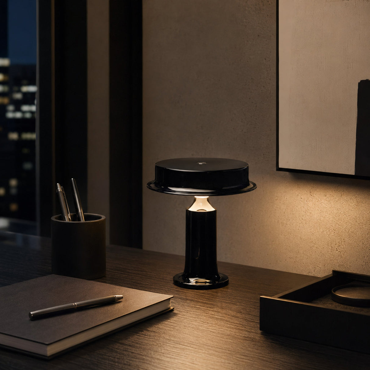 Colorful hat table lamp generated product photo 9