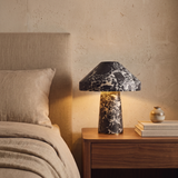 Cordless table lamp in a luxury boutique hotel suite