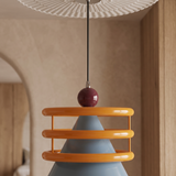 Creative Colored Floor Lamp – Type A chandelier – product detail