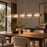 Astra Linear Glass Pendant Light