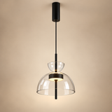Velune Sculptural Glass Pendant Light