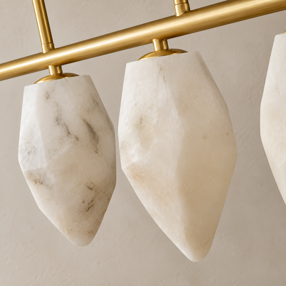 Novara Linear Alabaster Chandelier