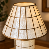 Marella Acrylic Mushroom Table Lamp | Baskoraa
