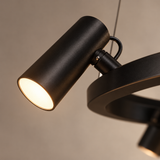 Norellis Adjustable Ring LED Chandelier