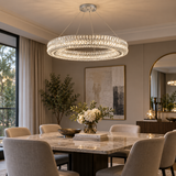 Virelia Crystal Ring Chandelier