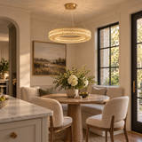 Virelia Crystal Ring Chandelier