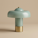 Nordic Mushroom Table Lamp - Pink, clean background