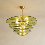 LustraVitra Green Ceiling Chandelier - clean premium background