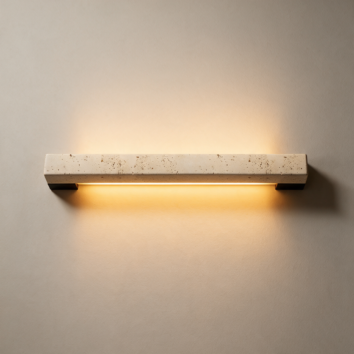 Tavra Cave Stone Linear Wall Light