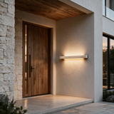 Tavra Cave Stone Linear Wall Light