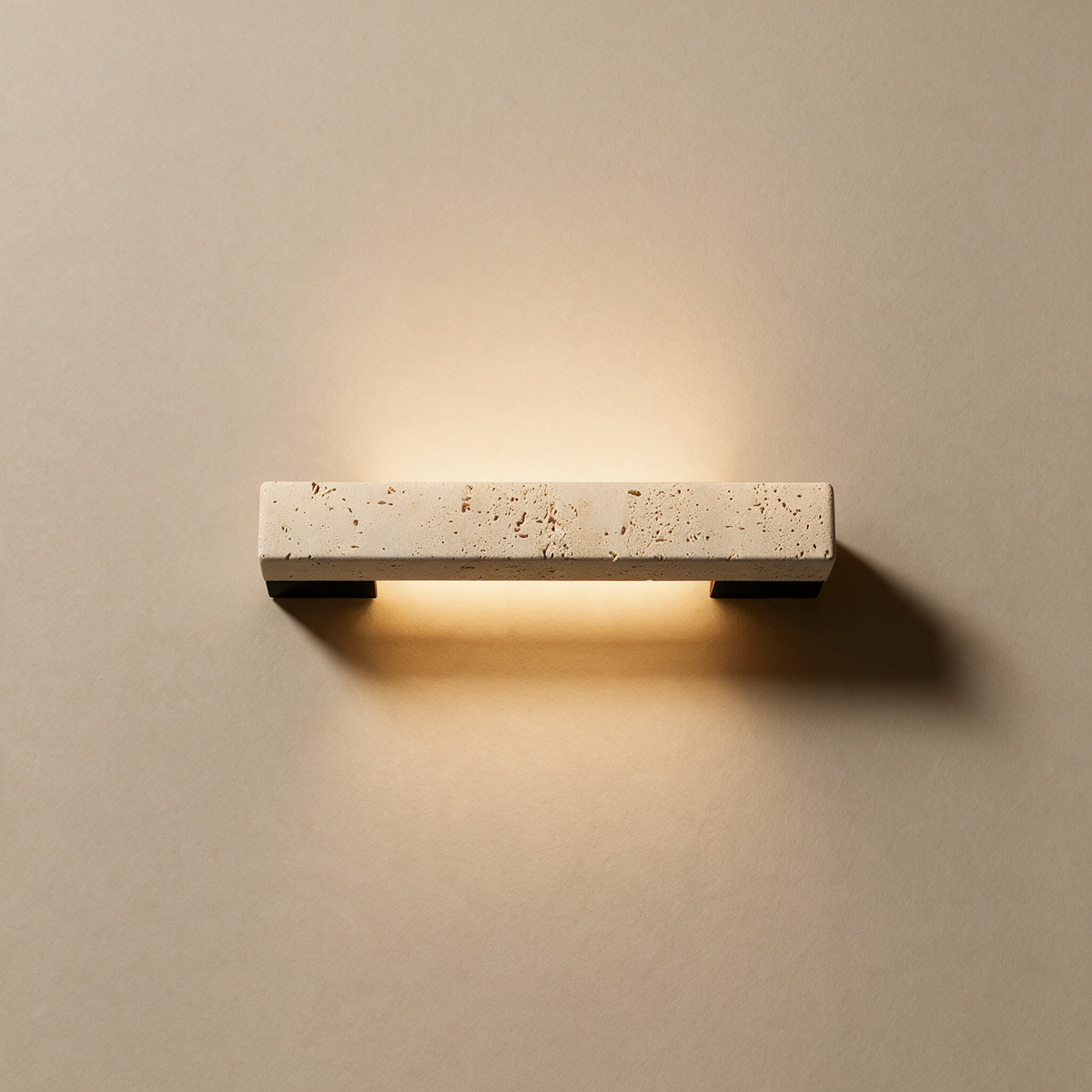 Tavra Cave Stone Linear Wall Light