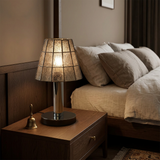 Aveline Art Deco Stained Glass Table Lamp