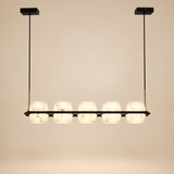 Revena Marble & Copper Chandelier