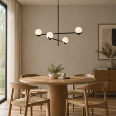 Celora 4 & 6-Globe Glass Pendant Light