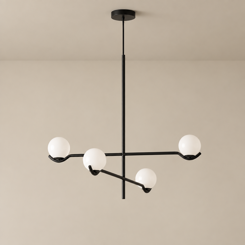 Celora 4 & 6-Globe Glass Pendant Light