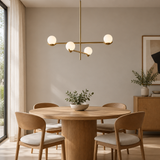 Celora 4 & 6-Globe Glass Pendant Light