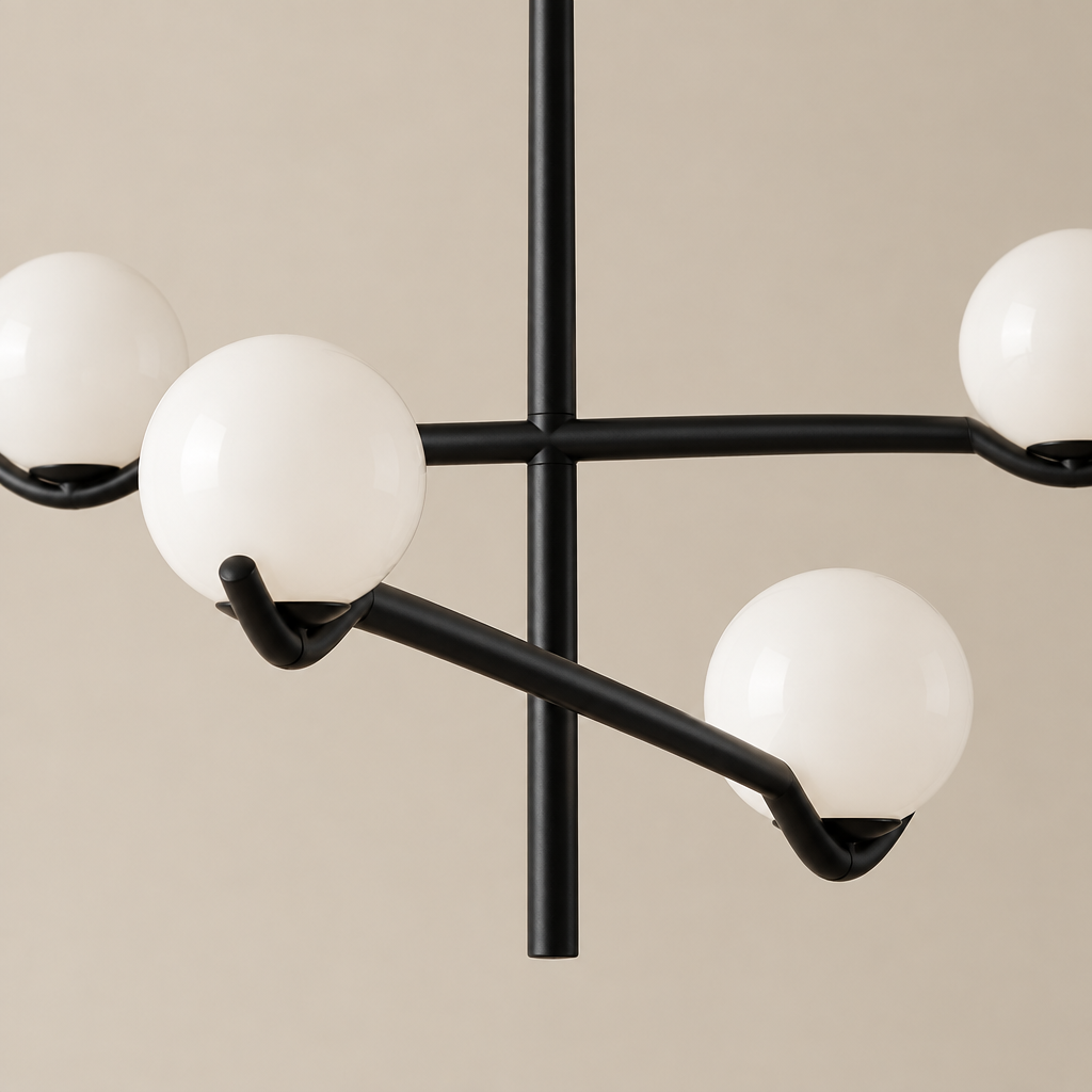 Celora 4 & 6-Globe Glass Pendant Light