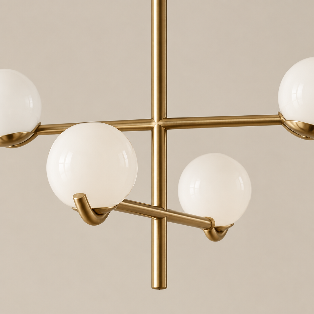 Celora 4 & 6-Globe Glass Pendant Light