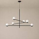 Celora 4 & 6-Globe Glass Pendant Light