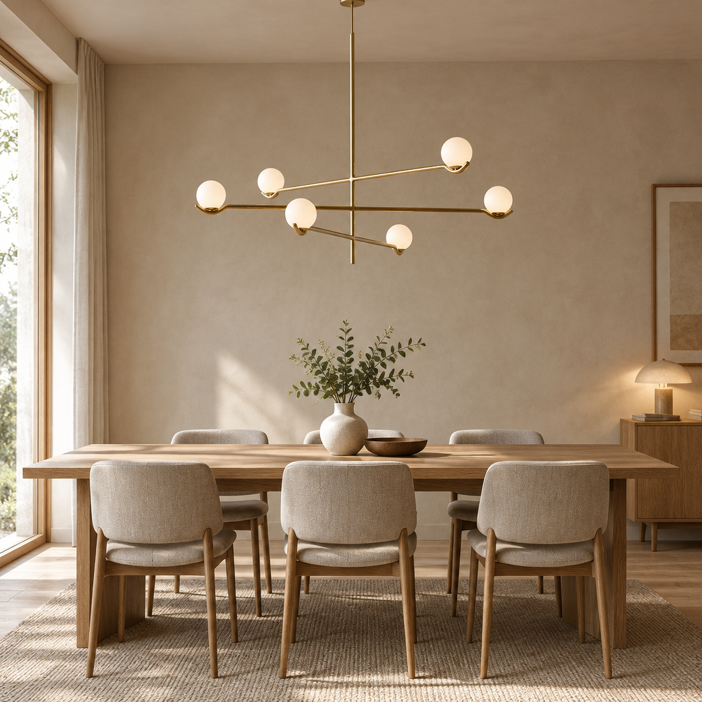 Celora 4 & 6-Globe Glass Pendant Light