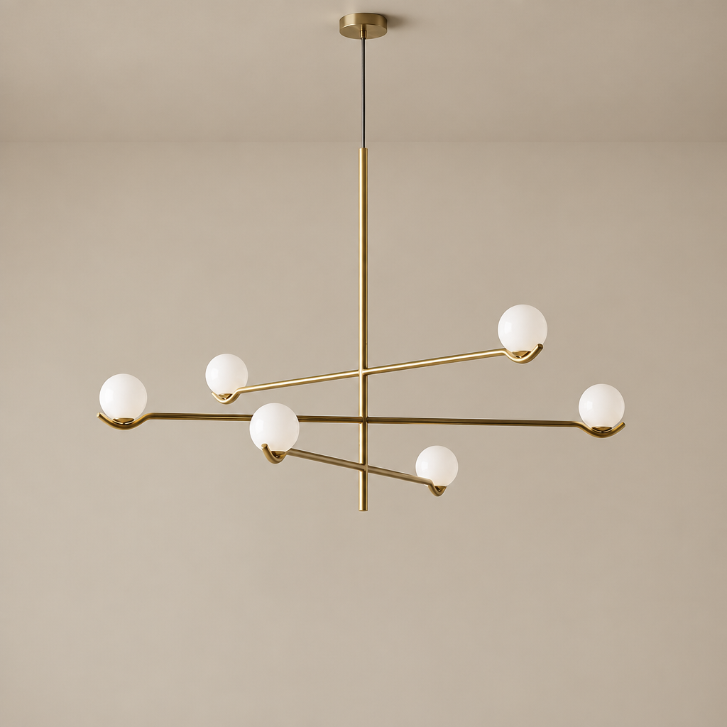 Celora 4 & 6-Globe Glass Pendant Light