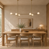 Celora 4 & 6-Globe Glass Pendant Light