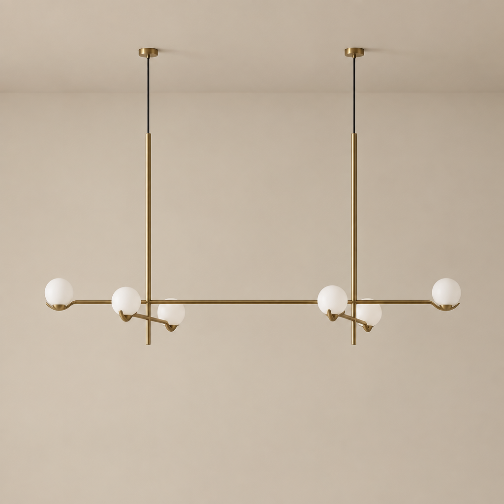 Celora 4 & 6-Globe Glass Pendant Light