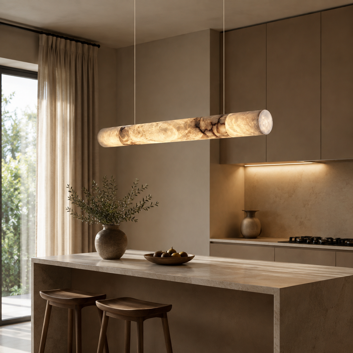 Auralis Marble Beam Pendant