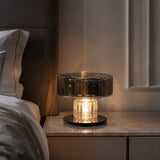 Postmodern glass desk lamp generated product photo 2