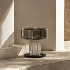 Postmodern glass desk lamp generated product photo 3